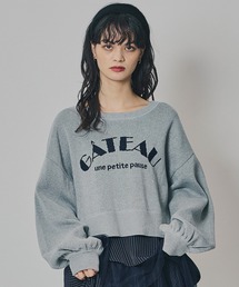 REDYAZEL（レディアゼル）の「スウェットライクジャガードニット（ニット/セーター）」