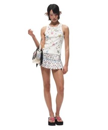 CFIERCE/フィアス/STICKER PLATED SKIRT