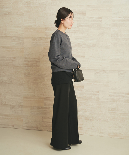 plage（プラージュ）の「Ponte ZIP プルオーバー（Tシャツ/カットソー
