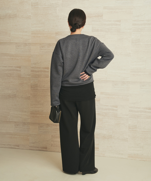 plage（プラージュ）の「Ponte ZIP プルオーバー（Tシャツ/カットソー 