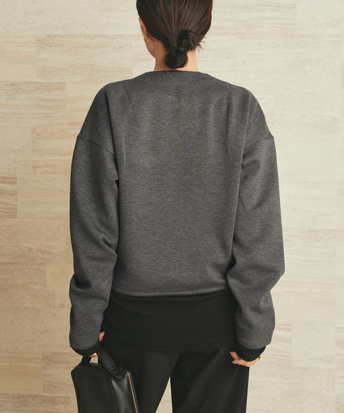 plage（プラージュ）の「Ponte ZIP プルオーバー（Tシャツ/カットソー