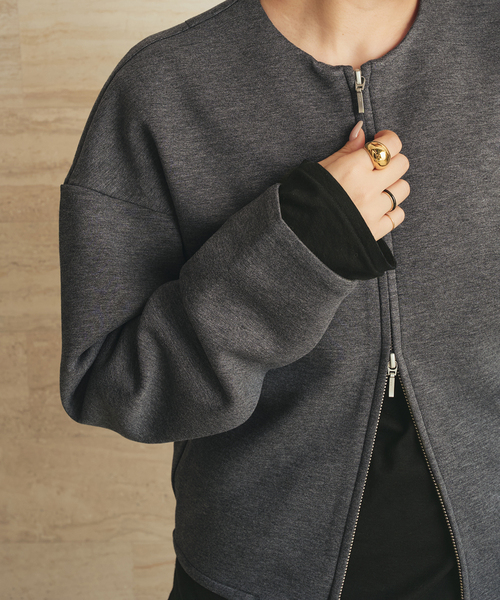 plage（プラージュ）の「Ponte ZIP プルオーバー（Tシャツ/カットソー