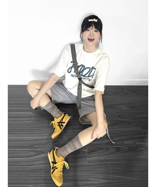 HOODHOOD(フッドフッド)の「シグニチャーロゴ 半袖Tシャツ アイボリー(Tシャツ/カットソー・レディース・その他・MEDIUM/LARGE/X-LARGE)」の7枚目の写真