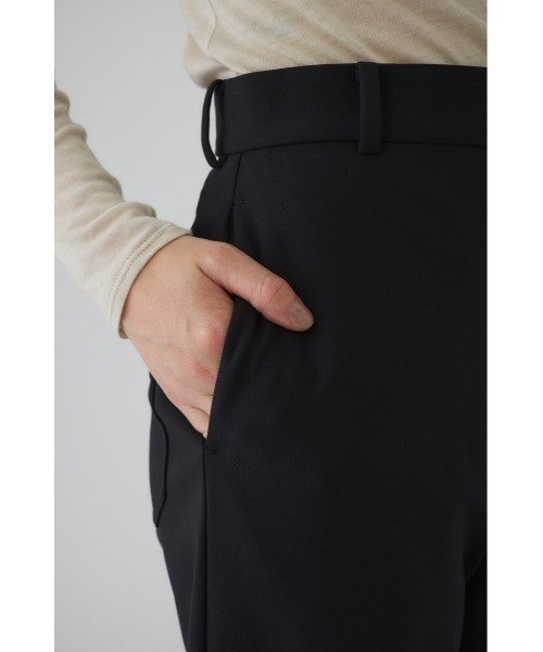 RIM.ARK（リムアーク）の「Jersey round relax PT ジャージーラウンドリラックスパンツ（スラックス・レディース・ブラック/ベージュ・36/38）」の14枚目の写真