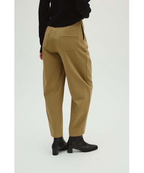 RIM.ARK（リムアーク）の「Jersey round relax PT ジャージーラウンドリラックスパンツ（スラックス・レディース・ブラック/ベージュ・36/38）」の18枚目の写真