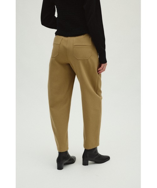 RIM.ARK（リムアーク）の「Jersey round relax PT ジャージーラウンドリラックスパンツ（スラックス・レディース・ブラック/ベージュ・36/38）」の19枚目の写真