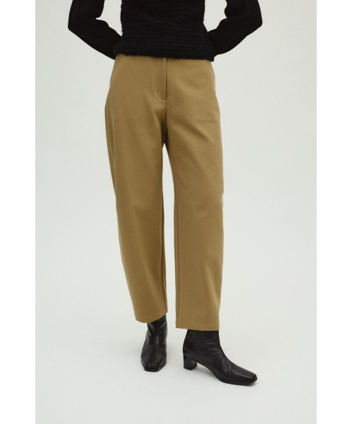 RIM.ARK（リムアーク）の「Jersey round relax PT ジャージーラウンドリラックスパンツ（スラックス・レディース・ブラック/ベージュ・36/38）」の20枚目の写真