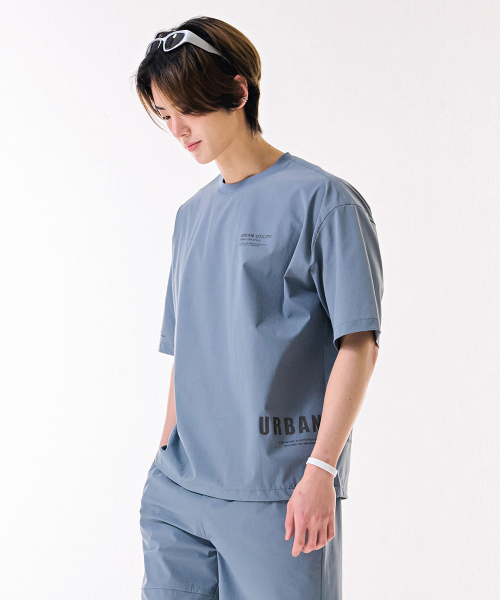 CHASECULT(チェイスカルト)の「ユニセックスストレッチグラフィック半袖Tシャツ-DBRU5824D0D(Tシャツ/カットソー・メンズ・ブルー・100/95/90/105)」の5枚目の写真