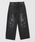 SUPPLIER�i�T�v���C���[�j�́uSUPPLIER / �T�v���C���[ Cross Leather Baggy Denim�i�f�j���p���c�j�v�b�u���b�N