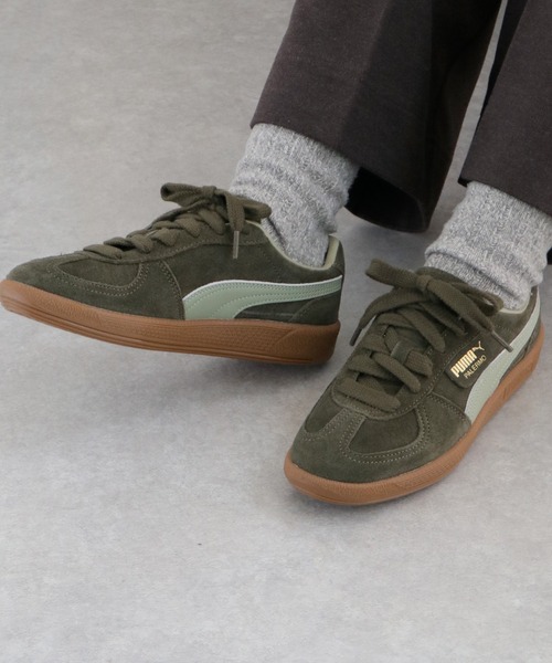 Pumaスニーカーパレルモ23cm 2024秋冬カラーカジュアルシューズ PUMA】パレルモ スニーカー（スニーカー）｜PUMA（プーマ）の