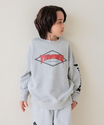 THRASHER（スラッシャー）の「【THRASHER(スラッシャー)】別注ロゴスウェット(KIDS)（スウェット・キッズ）」
