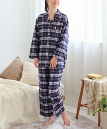 COMME CI COMME CA（コムシコムサ）の「COMME CI COMME CA/コムシコムサ ルームウェア 長袖長パンツ 綿100% 先染めネル起毛（ルームウェア/パジャマ）」