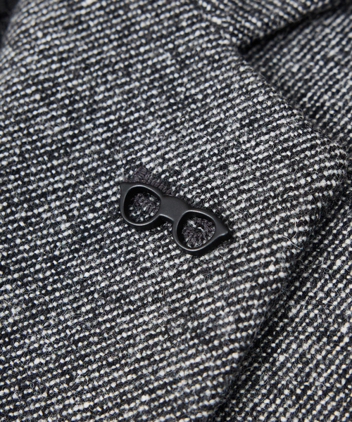 ABAHOUSE GRAY（アバハウスグレイ）の「【カシミヤブレンド】ウール ツイルジャケット / セットアップ対応（テーラードジャケット・メンズ・ブラック/ネイビー/グレー/ライトベージュ・44/46/48/50）」の21枚目の写真