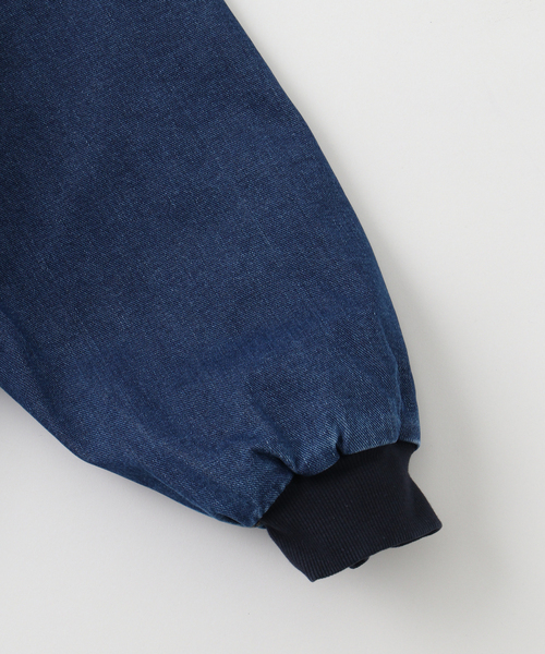Carhartt WIP(カーハートダブリューアイピー)の「CARHARTT WIP / カーハート ダブリューアイピー OG ACTIVE JACKET stone washed(ブルゾン・メンズ・ダークブルー/ブラック・MEDIUM/LARGE)」の4枚目の写真