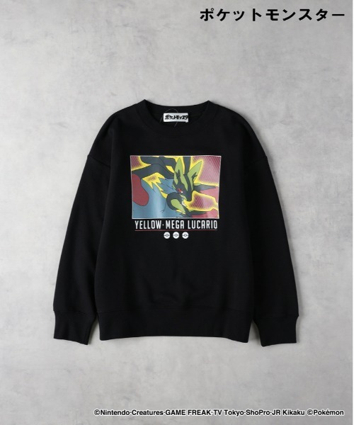 Right-on（ライトオン）の「【POKEMON】スウェット（スウェット・キッズ・ダークグレー/ブラック/グレー・110/120/130/140）」の7枚目の写真