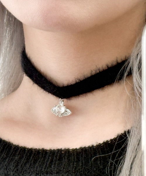 WEGO(ウィゴー)の「WEGO/モチーフシャギーニットチョーカー(チョーカー・レディース・ブラウン/その他1/その他2/その他3/グレー・FREE)」の9枚目の写真