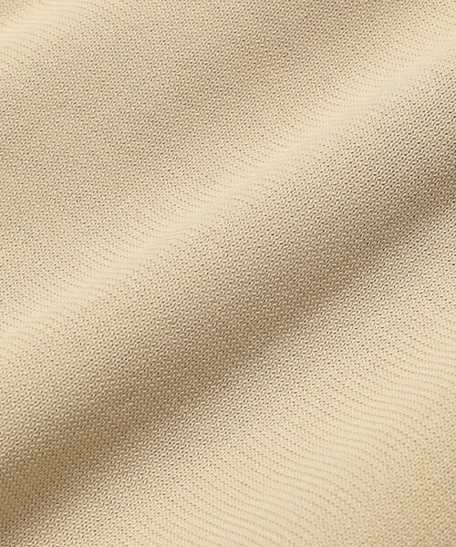 SLOANE(スローン)の「SLOANE / 18ゲージ 天竺 クルーネック ショートスリーブ ニット(ニット/セーター・レディース・ベージュ/ホワイト・2)」の11枚目の写真