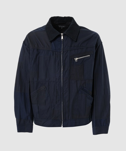 COMME des GARCONS HOMME(コム デ ギャルソン・オム)の「COTTON ESTER ZIP UP JACKET(ブルゾン・メンズ・ブラック/ネイビー・S/L/XS/M)」の1枚目の写真