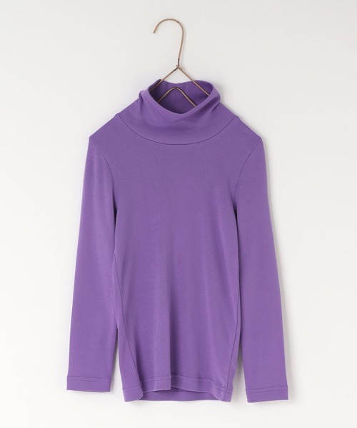 LOWRYS FARM（ローリーズファーム）の「フライスカラータートル　591843（Tシャツ/カットソー・キッズ・イエロー/レッド/ブラック/オフホワイト/パープル系その他3・140cm/150cm/120cm/130cm/110cm）」の21枚目の写真