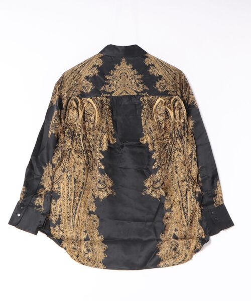 ALLSAINTS(オールセインツ)の「BERINE SATIN SHIRT | BERINE サテン シャツ(シャツ/ブラウス・レディース・ブラック系その他・10/8/6/4)」の11枚目の写真