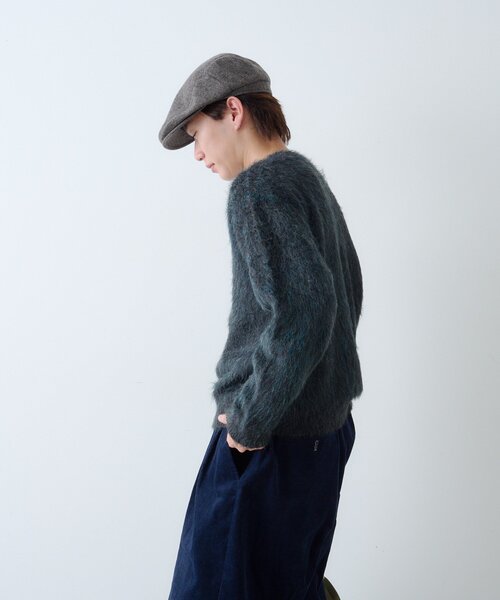 WHIMSIC（ウィムジック）の「【WHIMSIC/2サイズ展開/新色追加】シャギーニットカーディガン（カーディガン/ボレロ・レディース・グレー/ブラック/ブラウン/イエロー/キャメル・1/2）」の17枚目の写真