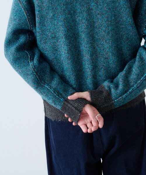 WHIMSIC（ウィムジック）の「【WHIMSIC/2サイズ展開/新色追加】シャギーニットカーディガン（カーディガン/ボレロ・レディース・グレー/ブラック/ブラウン/イエロー/キャメル・1/2）」の20枚目の写真