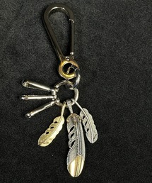 CALIFORNIA OUTFITTERS（カリフォルニア アウトフィッターズ）の「11C27 フェザーチャームキーホルダー（Feather Charm Key Holder）フェザーキーチャームB（キーケース/キーアクセサリー・メンズ）」