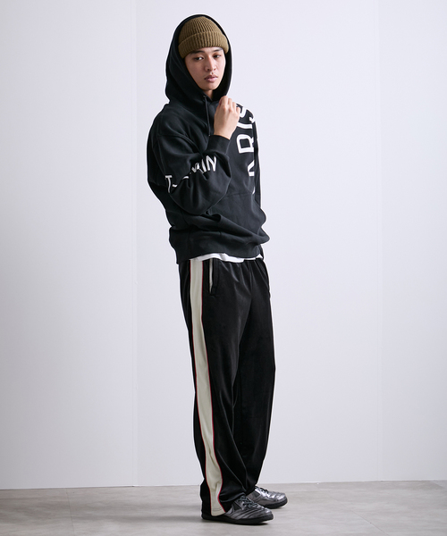 PARIS SAINT-GERMAIN(パリサンジェルマン)の「【Paris Saint-Germain / パリ・サン=ジェルマン】 JP Logo Printed Hoodie(パーカー・メンズ・ブラック/ホワイト系その他・LARGE/MEDIUM)」の8枚目の写真