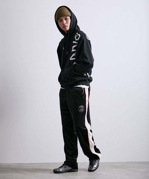 PARIS SAINT-GERMAIN(パリサンジェルマン)の「【Paris Saint-Germain / パリ・サン=ジェルマン】 JP Logo Printed Hoodie(パーカー・メンズ・ブラック/ホワイト系その他・LARGE/MEDIUM)」の10枚目の写真