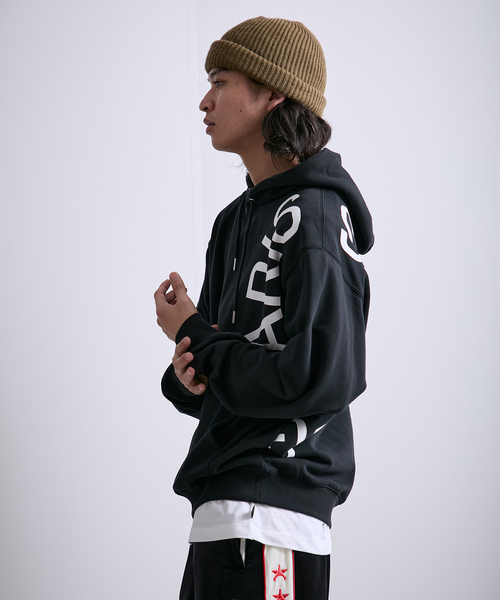 PARIS SAINT-GERMAIN(パリサンジェルマン)の「【Paris Saint-Germain / パリ・サン=ジェルマン】 JP Logo Printed Hoodie(パーカー・メンズ・ブラック/ホワイト系その他・LARGE/MEDIUM)」の19枚目の写真