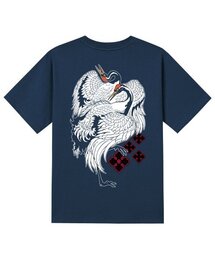 KTN0105 吉祥 半袖Tシャツ - ネイビー