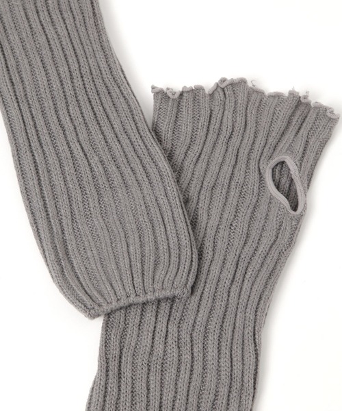 GLOBAL WORK(グローバルワーク)の「メロウアームウォーマーS/612042(アームカバー・レディース・ブラック/グレー/オフホワイト・FREE)」の9枚目の写真