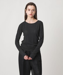 ASTRAET | ＜ASTRAET＞レース クルーネックカットソー(Tシャツ/カットソー)