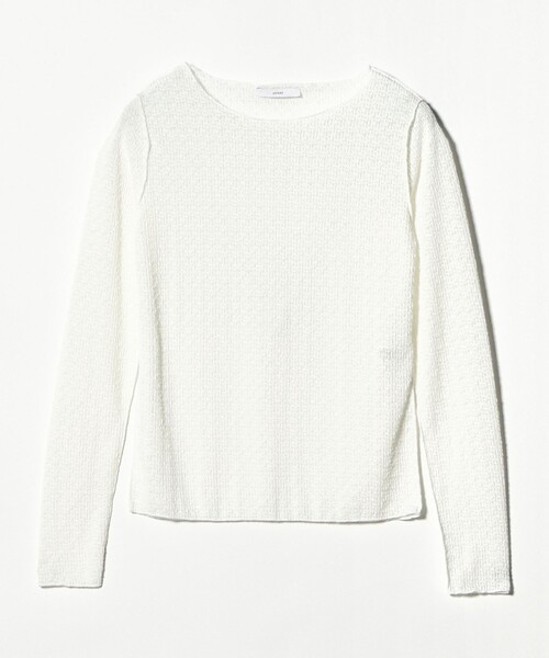 ASTRAET（アストラット）の「＜ASTRAET＞レース クルーネックカットソー（Tシャツ/カットソー・レディース・ブラック/ホワイト・FREE）」の19枚目の写真