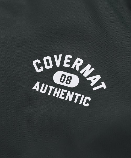 COVERNAT（カバーナット）の「スポーツクラブ フードパーカー コーチジャケット グリーン（ナイロンジャケット・レディース・その他・MEDIUM/LARGE/SMALL/X-LARGE）」の4枚目の写真