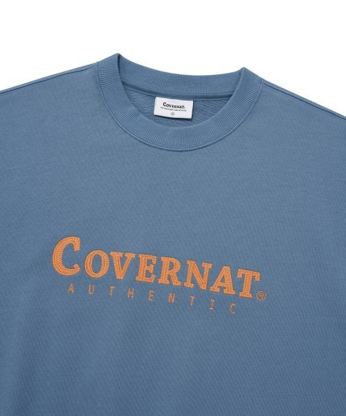 COVERNAT(カバーナット)の「アセンティックロゴスウェットブルー(スウェット・レディース・その他・LARGE/MEDIUM/SMALL/X-LARGE)」の3枚目の写真