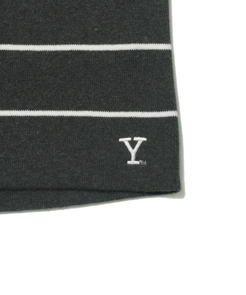 YALE（イェール）の「ストライプニットショートパンツ_チャコール（その他パンツ・レディース・その他・SMALL/MEDIUM）」の6枚目の写真