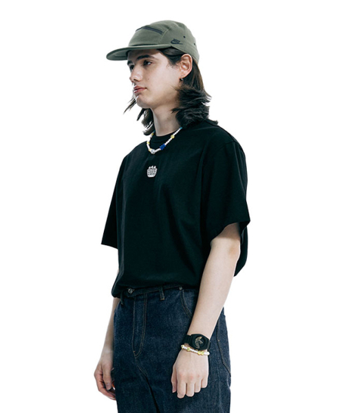 OURPOCKETS(アワーポケッツ)の「アワーポケットシグネチャー地区別Tシャツ(Zブラック)(Tシャツ/カットソー・レディース・ブラック・MEDIUM/X-LARGE)」の2枚目の写真