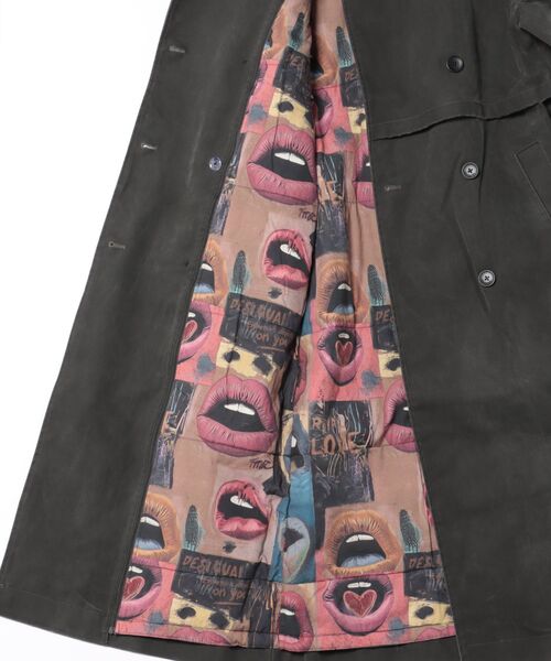 レザー調 トレンチコート（トレンチコート）｜Desigual（デシグアル