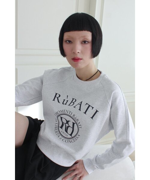 RUBATI(ルバティ)の「アークルバティ スウェットシャツ (アイスメランジ)(スウェット・レディース・その他・size2/size1)」の1枚目の写真