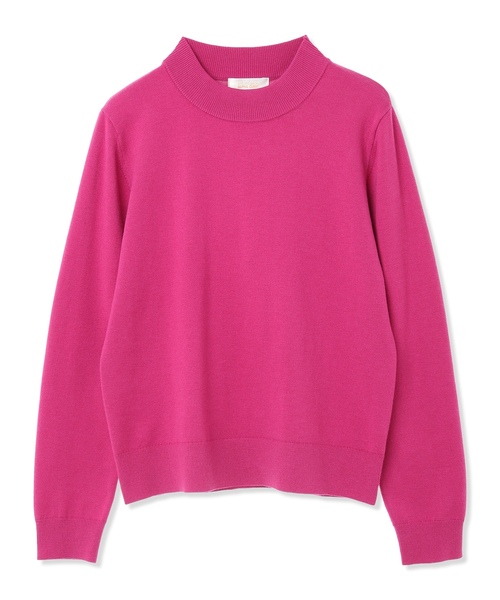 A/C DESIGN BY ALPHA CUBIC(エーシーデザインバイアルファキュービック)の「ベーシックニットプルオーバー(ニット/セーター・レディース・ピンク/ライトグレー/ブルー/ブラック・M/L)」の11枚目の写真