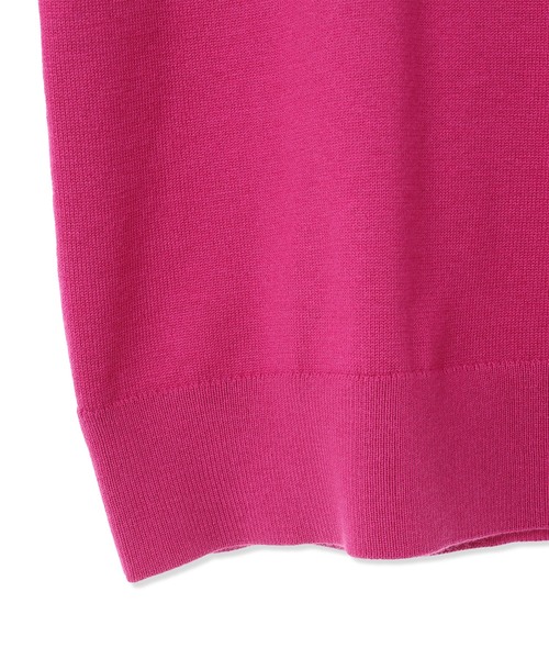 A/C DESIGN BY ALPHA CUBIC(エーシーデザインバイアルファキュービック)の「ベーシックニットプルオーバー(ニット/セーター・レディース・ピンク/ライトグレー/ブルー/ブラック・M/L)」の15枚目の写真