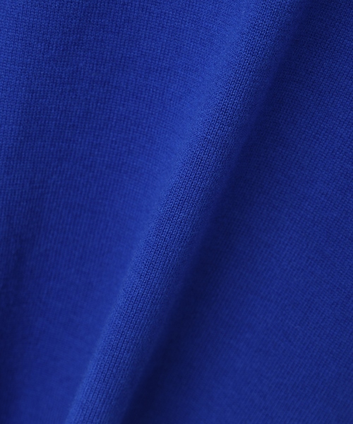 A/C DESIGN BY ALPHA CUBIC(エーシーデザインバイアルファキュービック)の「ベーシックニットプルオーバー(ニット/セーター・レディース・ピンク/ライトグレー/ブルー/ブラック・M/L)」の18枚目の写真