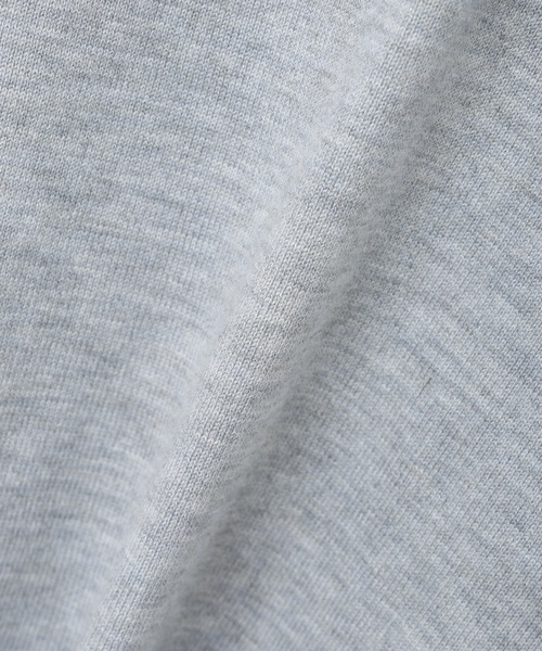 A/C DESIGN BY ALPHA CUBIC(エーシーデザインバイアルファキュービック)の「ベーシックニットプルオーバー(ニット/セーター・レディース・ピンク/ライトグレー/ブルー/ブラック・M/L)」の19枚目の写真