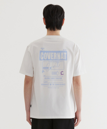 COVERNAT（カバーナット）の「Supima Exhaust Hoodie Graphic T-Shirt White（Tシャツ/カットソー・メンズ）」