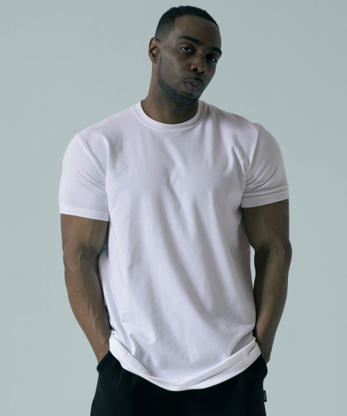 LOFIX(ロフィックス)の「ベーシックマッスルフィット半袖(ホワイト)(Tシャツ/カットソー・メンズ・その他・LARGE/X-LARGE/XX-LARGE/MEDIUM)」の1枚目の写真
