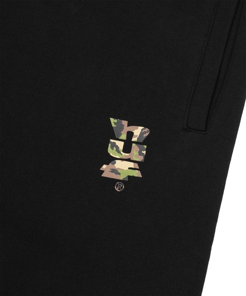 HUF（ハフ）の「MEGABLAST CAMO FLEECE PANT（スウェットパンツ・メンズ・ブラック/アッシュ・M/L/XL/S/XXL）」の12枚目の写真