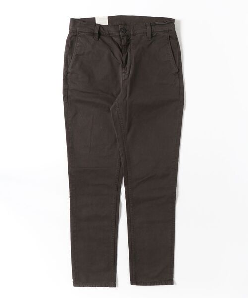 Nudie Jeans(ヌーディージーンズ)の「Nudie Jeans/ヌーディージーンズ Easy Alvin / スリムフィット4ポケットチノ / Blackbrown(チノパンツ・メンズ・ダークブラウン・31/30/29/32)」の1枚目の写真