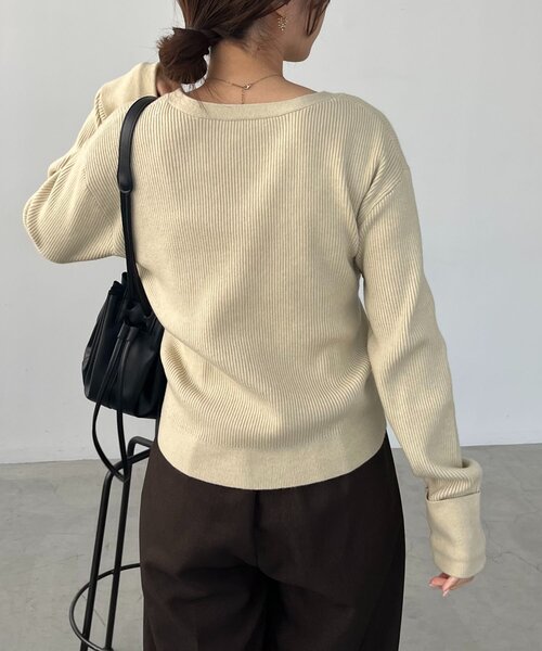 ウエストマークニット（ニット/セーター）｜CAPRICIEUX LE'MAGE