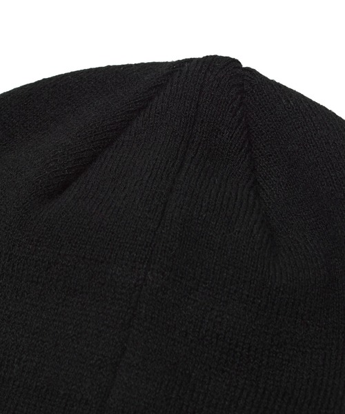X-girl(エックスガール)の「COLLEGE LOGO JACQUARD BEANIE(ニットキャップ/ビーニー・レディース・ブラック/オリーブ/グレー・ONE SIZE)」の4枚目の写真